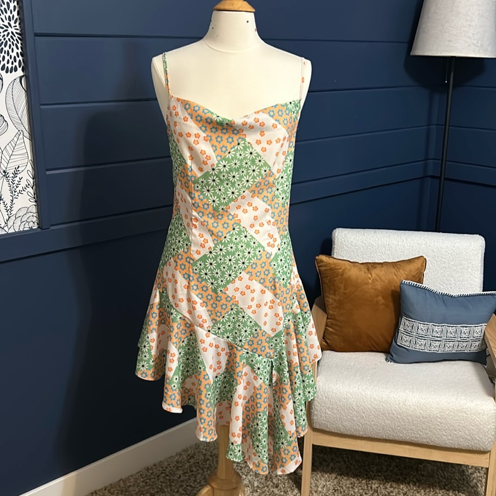 Cider Asymmetrical Dress